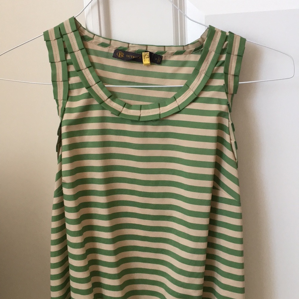 Striped tank top